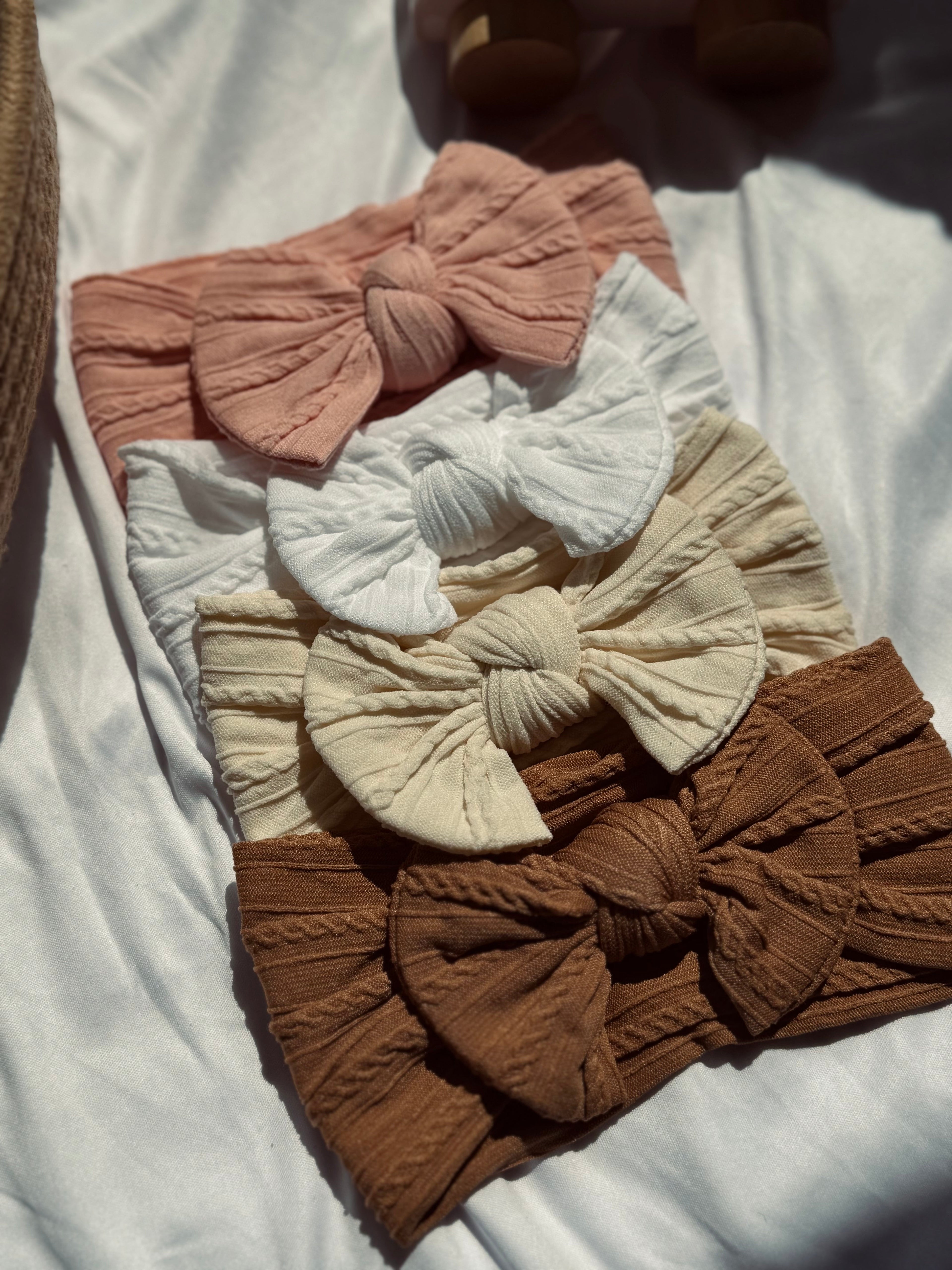 4 Sets Bow Headbands