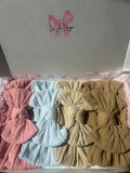 4 Set | Blush Pink, Baby Blue, Tan Beige, Khaki