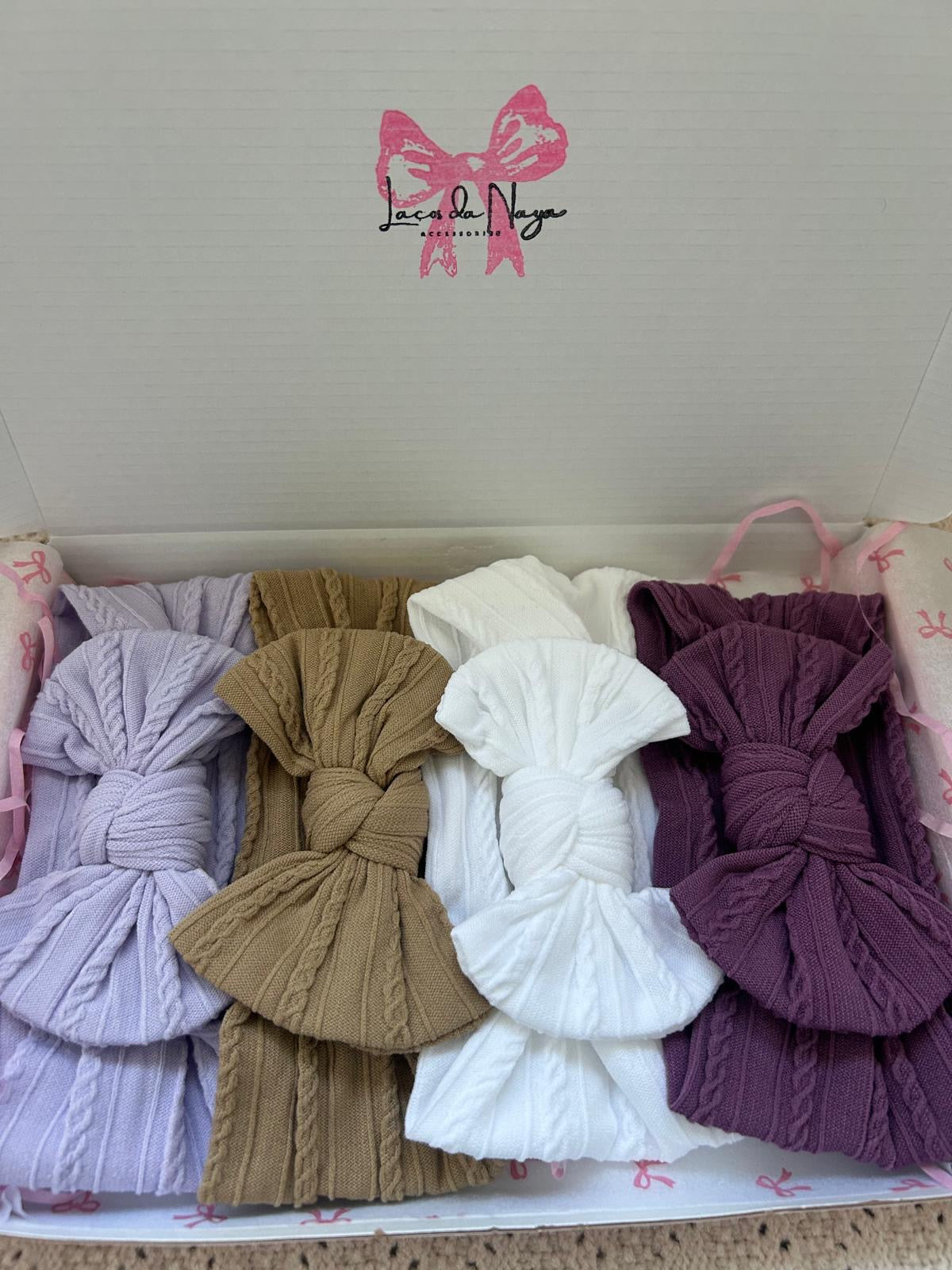 4 Set | Lavender, Khaki, snow White, Plum Purple