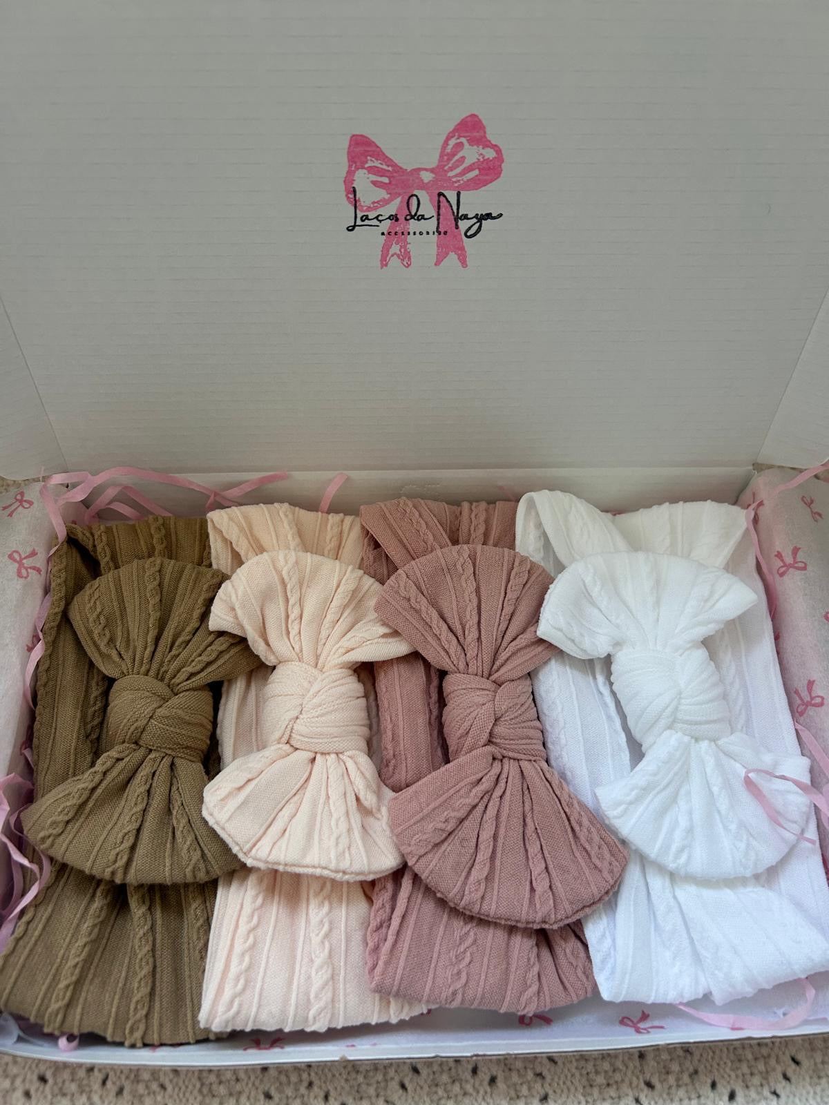 4 Set | Khaki, Pale Peach, Dusty Pink, Snow White