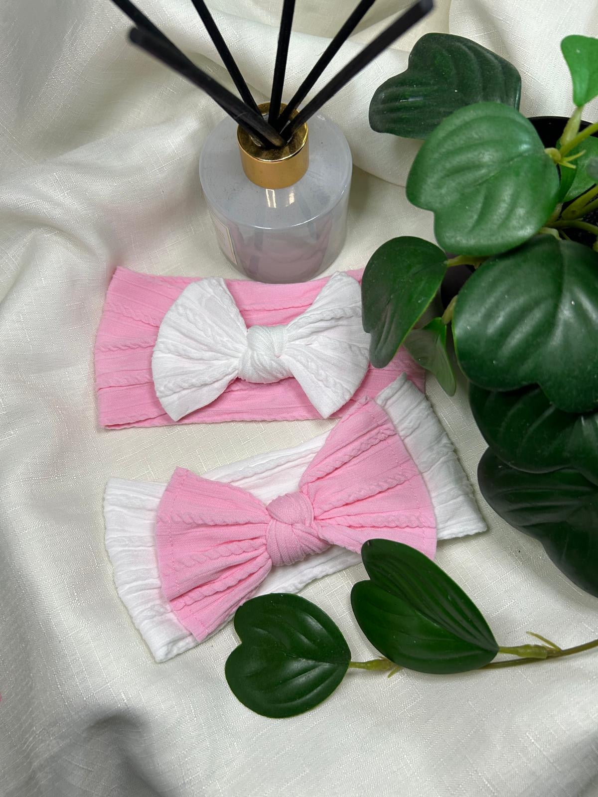 Twin Set | Snow White & Flamingo Pink