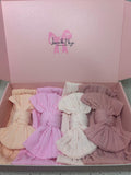 4 Set | Salmon, Flamingo Pink, Pale Peach, Rose Dust