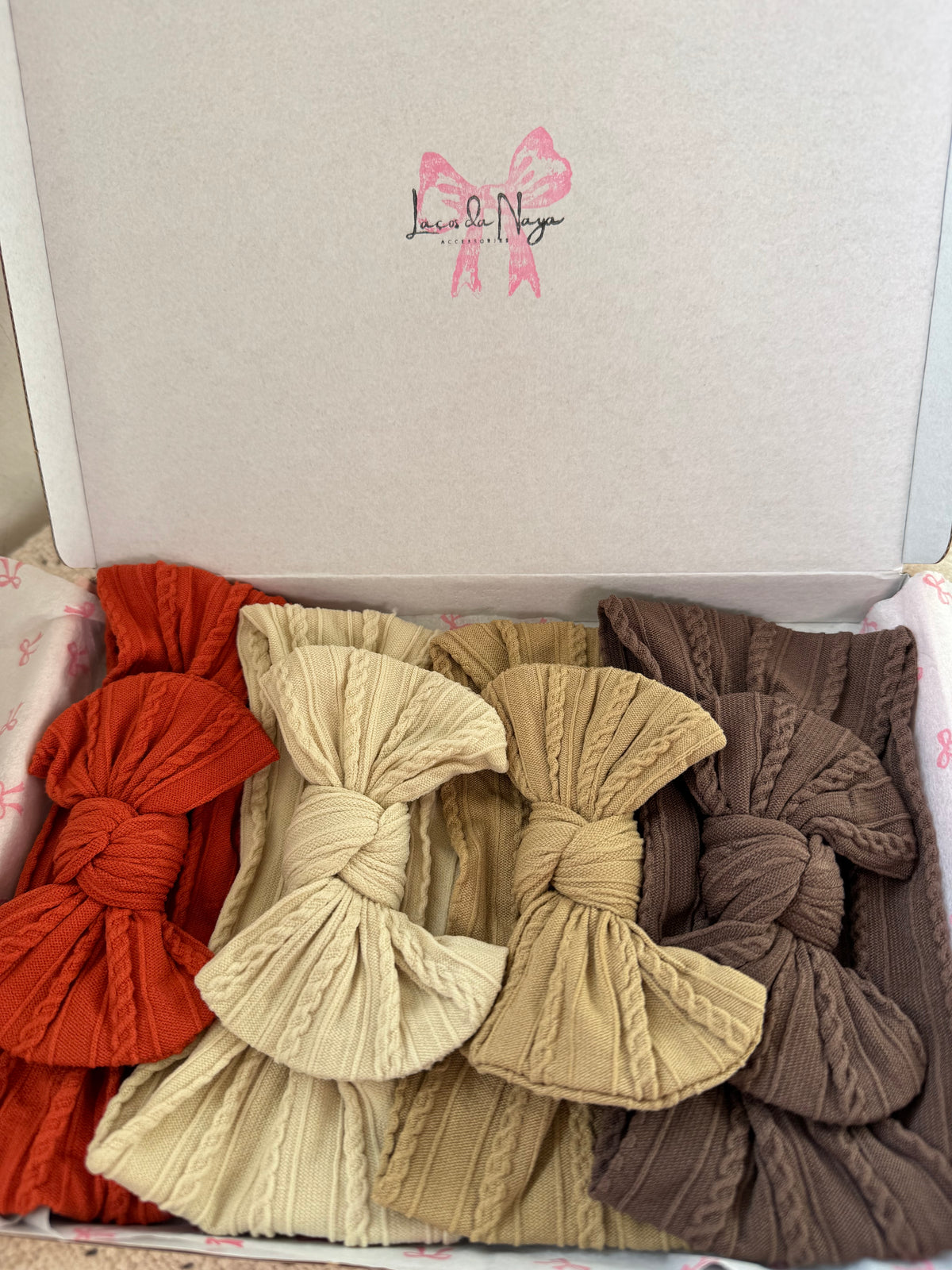 4 Set| Burnt Orange, Beige, Khaki Brown, Cocoa Brown