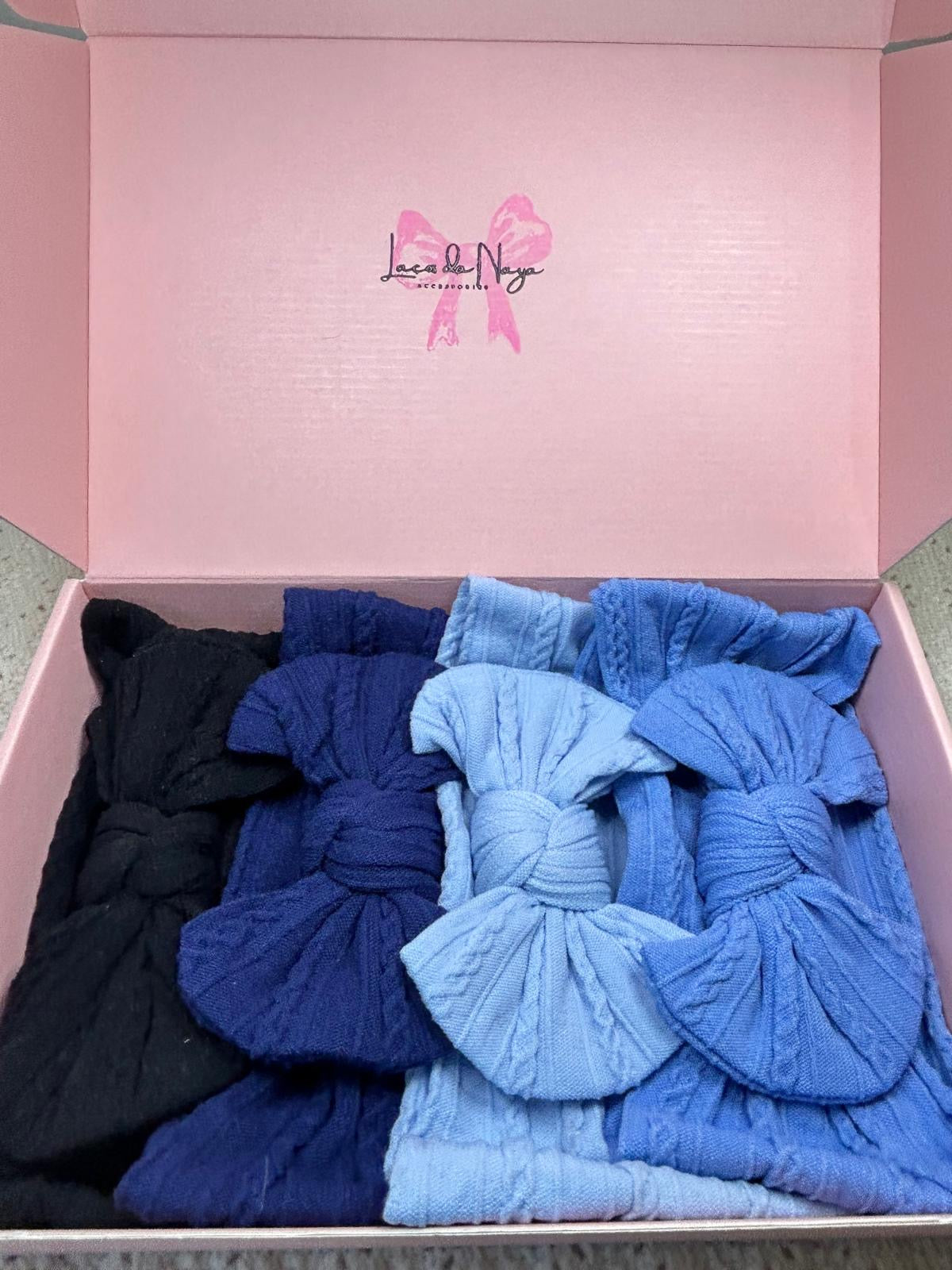 4 Set | Ebony Black, Navy Blue, Classic Blue, Deep Blue