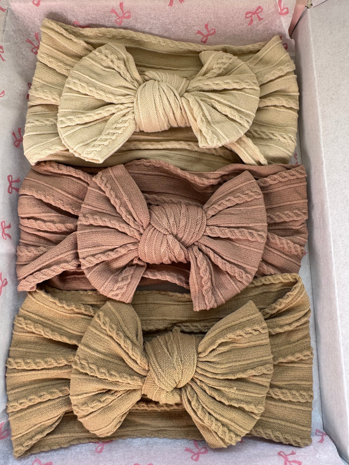 3 Set| Beige, Sepia Brown, Khaki Brown