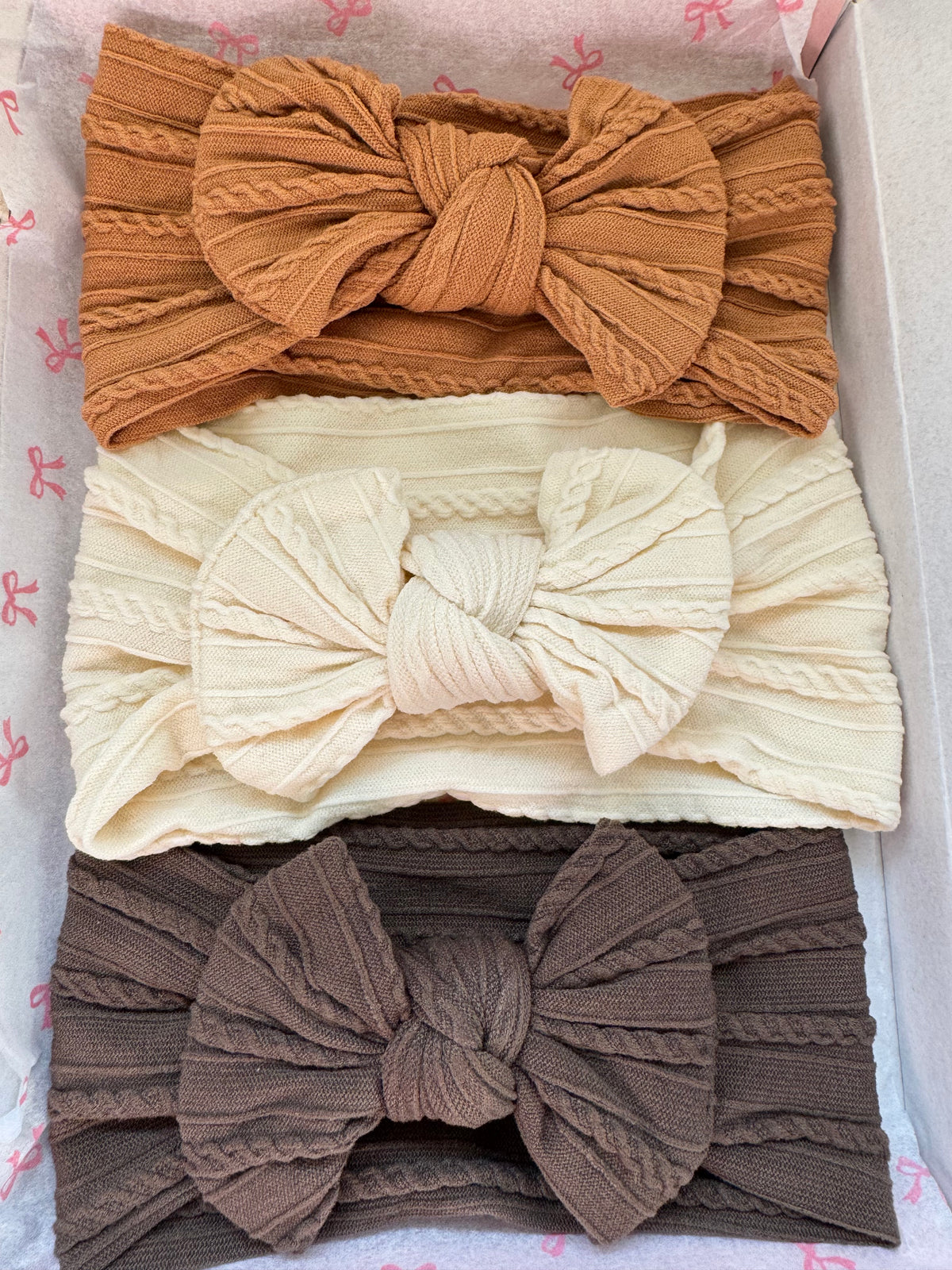 3 Set| Hazel, Ivory, Cafe