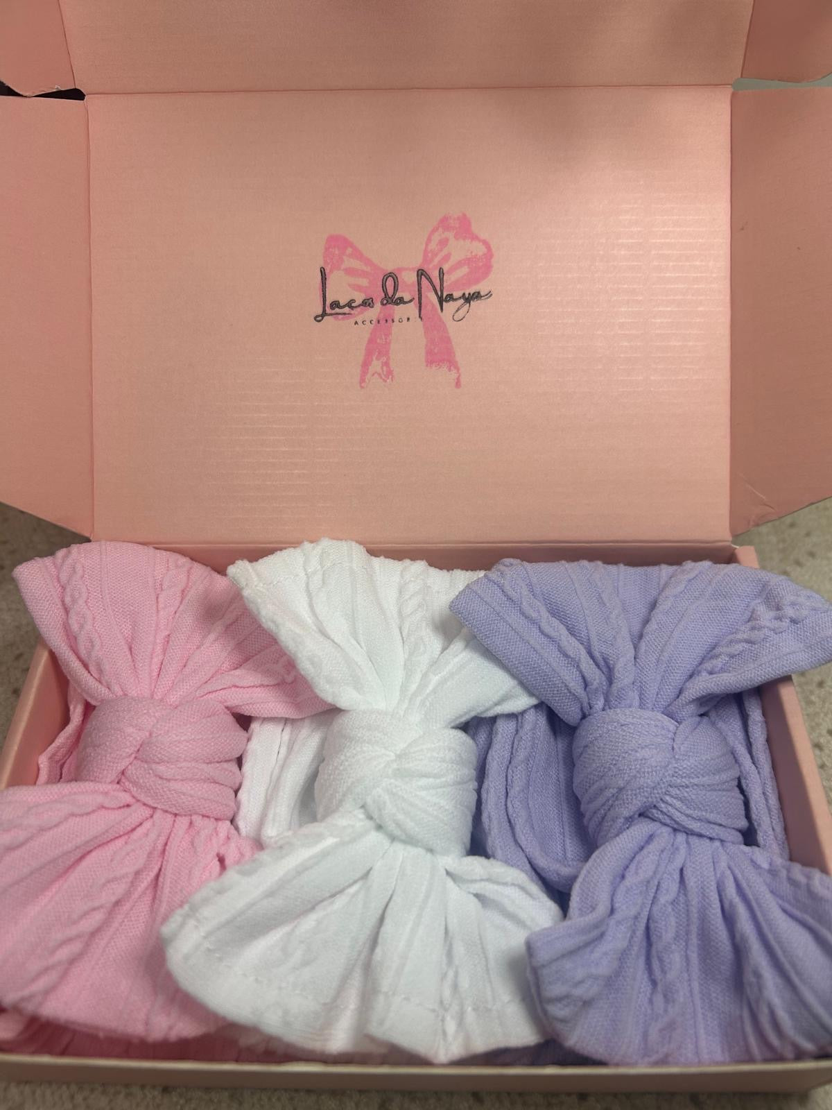 3 Set | Flamingo Pink, Snow White, Lavender