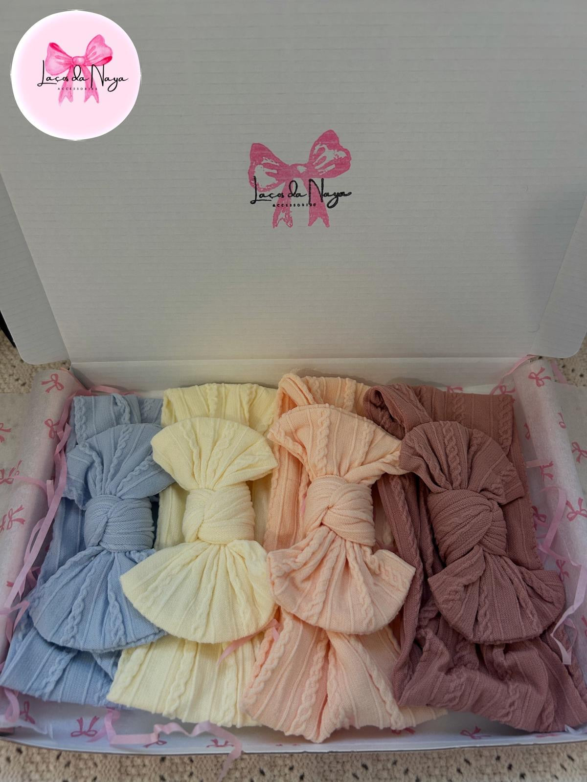4 Set | Classic Blue, Baby Yellow, Salmon, Pink Berry