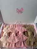 4 Set | Peach, Classic Pink, Blush Pink, Khaki