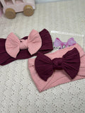 Twin Set | Classic Pink & Burgundy